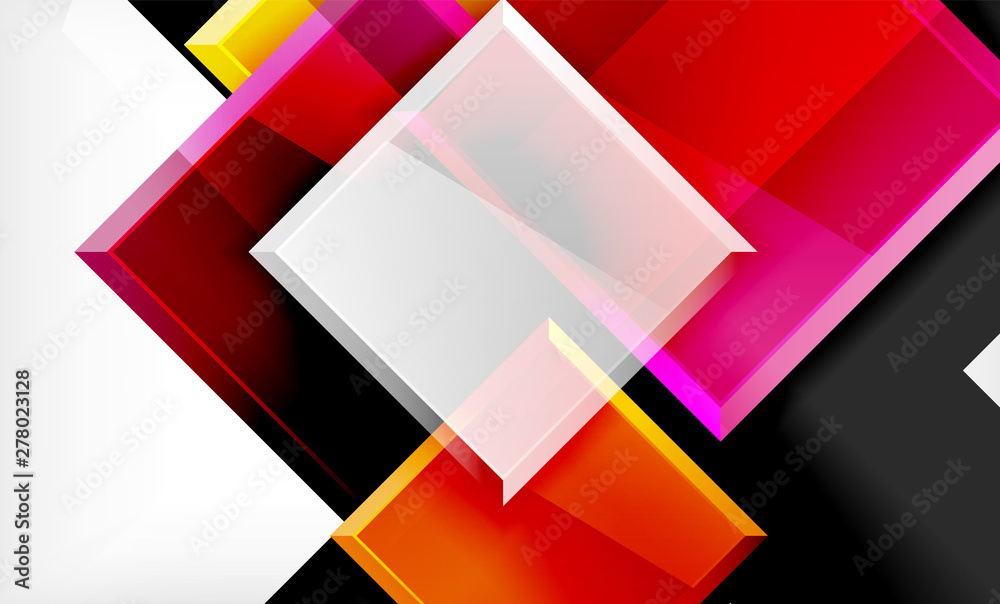 Colorful square and rectangle blocks background Colorful square and rectangle blocks background