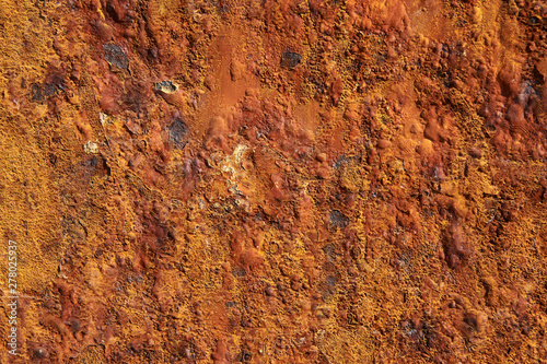 Rusty iron metal surface texture background
