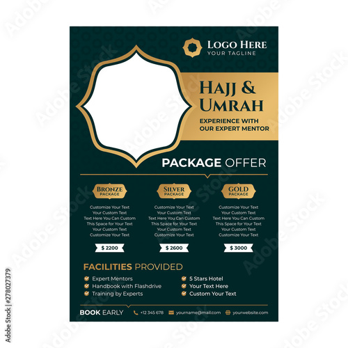 islamic flyer template