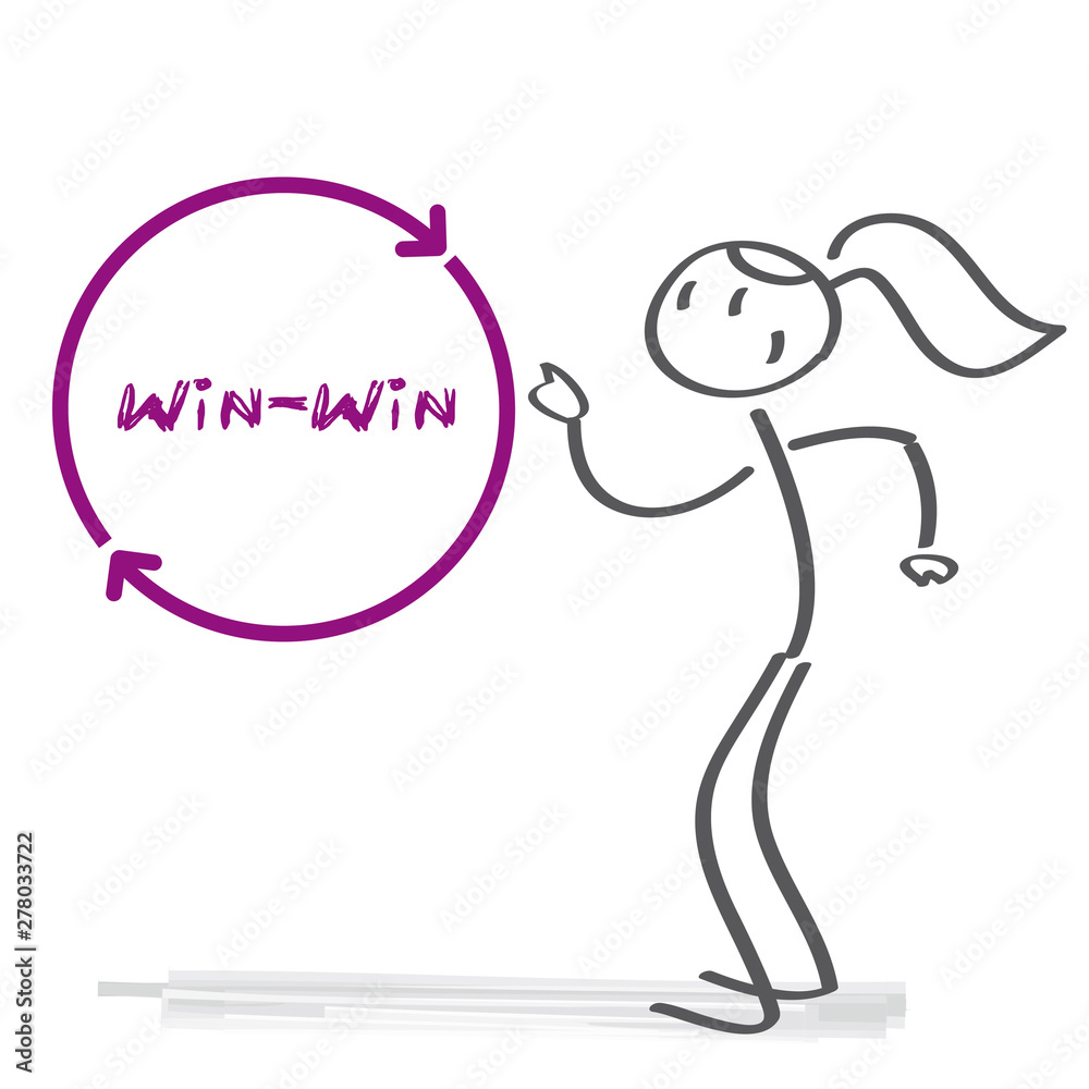 winwin Situation Grafik Adobe Stock