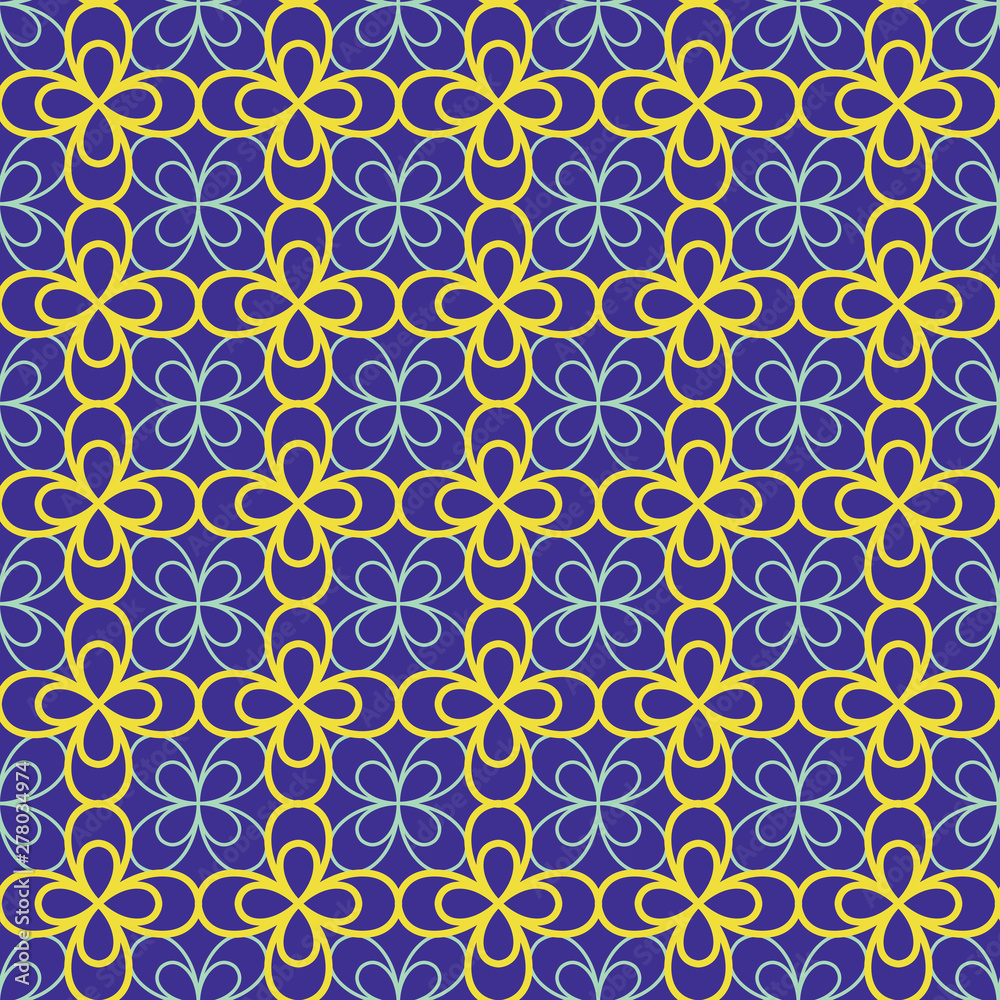 Floral Geometric Pattern