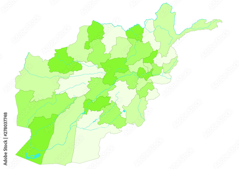 Large and detailed map of the state of Afghanistan. Large and detailed map of the state of Afghanistan.