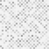 Gray seamless pattern. Gray pixels are randomly colored. Vector illustration.