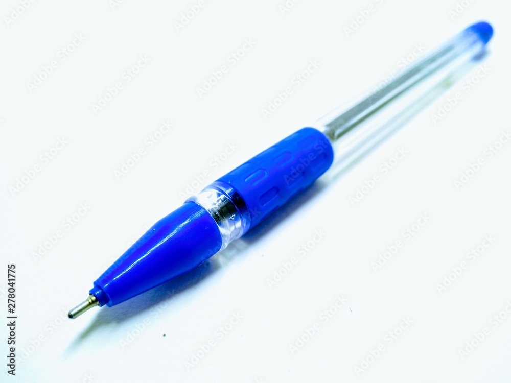 A picture of ink pen isolated on white background A picture of ink pen isolated on white background