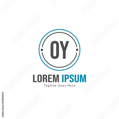 Initial OY logo template with modern frame. Minimalist OY letter logo vector illustration Free Download Initial OY logo template with modern frame. Minimalist OY letter logo vector illustration - GFXLoad