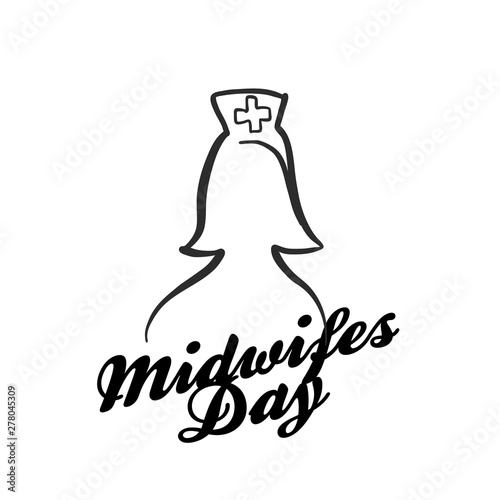 Midwifes day icon