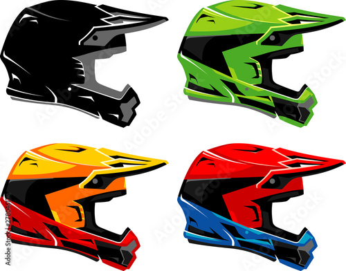 Dirt Bike Helmet Set