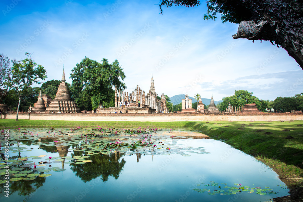 Paisaje Tailandia - ciudad antigua