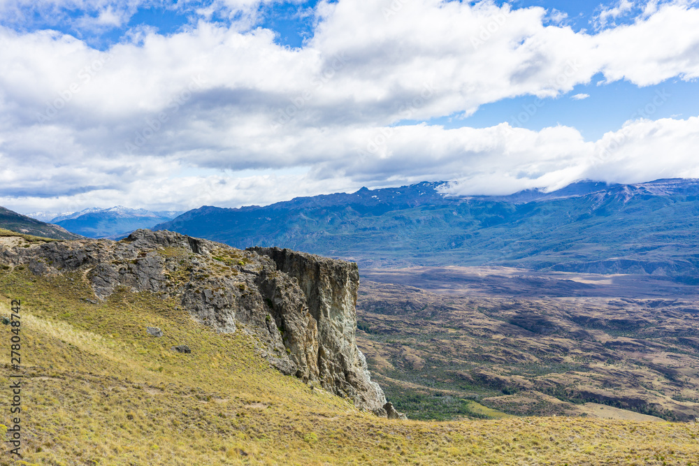 Vista desde el mirador mas alto en el Parque Patagonia.