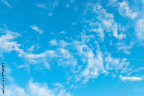 blue sky with clouds background