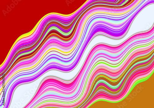 abstract background with lines  Colorful  wavy   Greeting  card background 