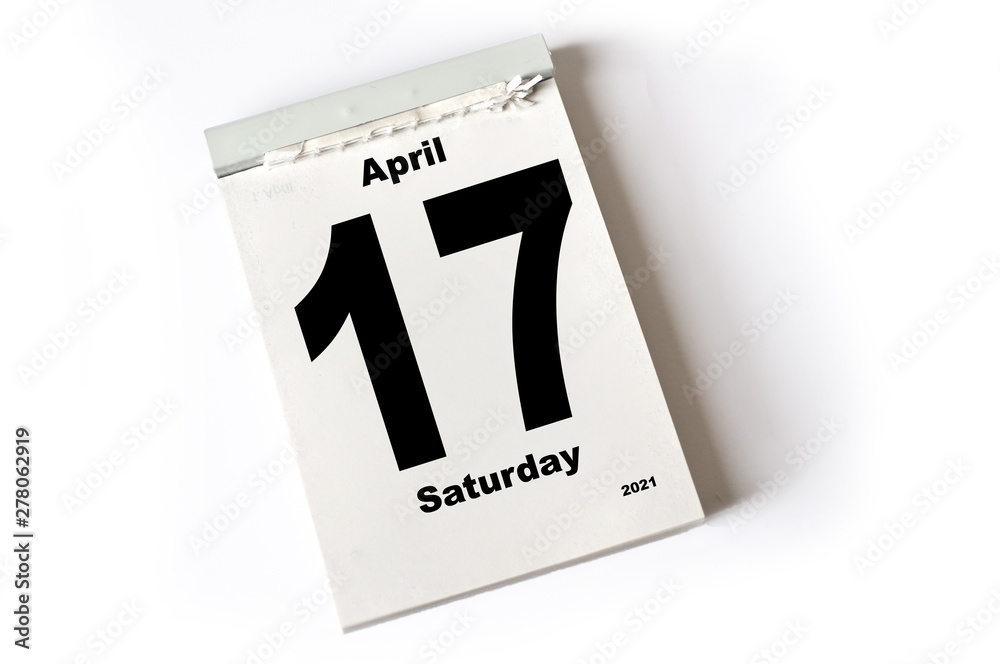 17. April 2021 17. April 2021