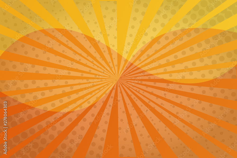 Fototapeta premium abstract, pattern, illustration, design, wallpaper, wave, green, orange, texture, yellow, art, blue, backgrounds, light, curve, graphic, lines, backdrop, color, digital, artistic, technology, line