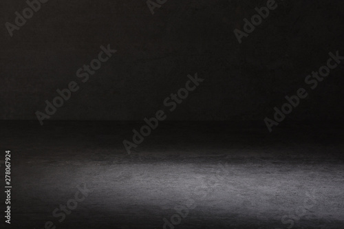 Dark gray and black stone background or texture