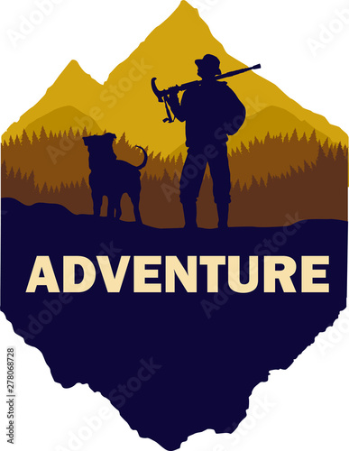 adventure with the dog