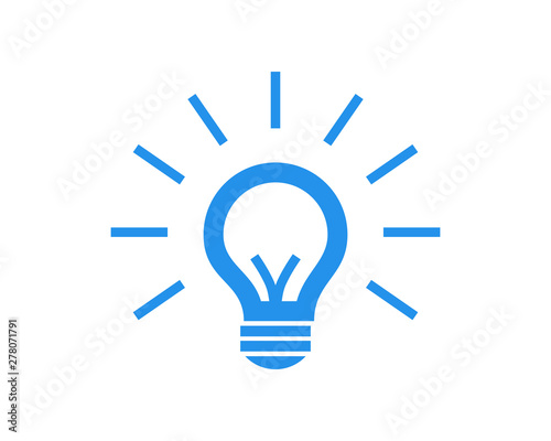 Lamp logo icon symbol template