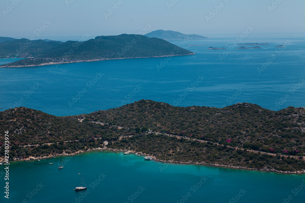 Naklejka premium Antalya Kaş