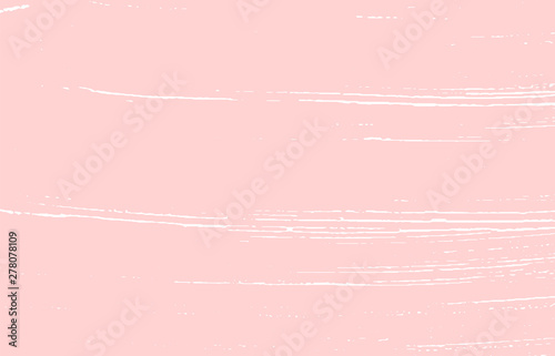 Grunge texture. Distress pink rough trace. Glamoro photo