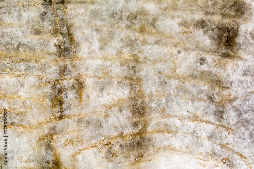 Salt rock from salt mine in Bochnia (Poland)