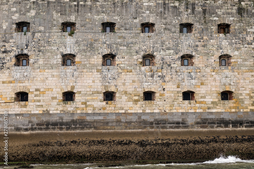 sea fortress of Napoleon near the coast of La Rochelle