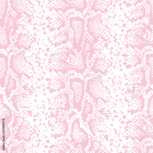 Snake skin pattern design - funny  drawing seamless pattern. Lettering poster or t-shirt textile graphic design. / wallpaper, wrapping paper.