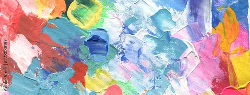 Panel kuchenny z motywem Abstract acrylic and watercolor painting. Canvas texture background.