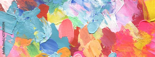 Panel kuchenny z motywem Abstract acrylic and watercolor painting. Canvas background.