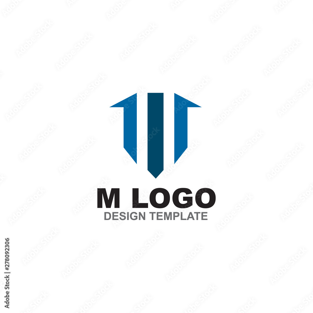 M letter logo design vector template M letter logo design vector template