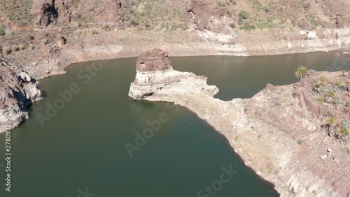 Aerial view of the Dam of 
