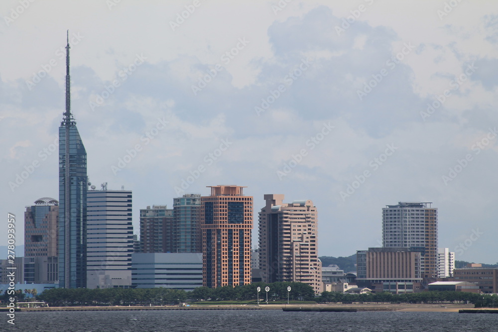 Fototapeta premium Fukuoka Tower