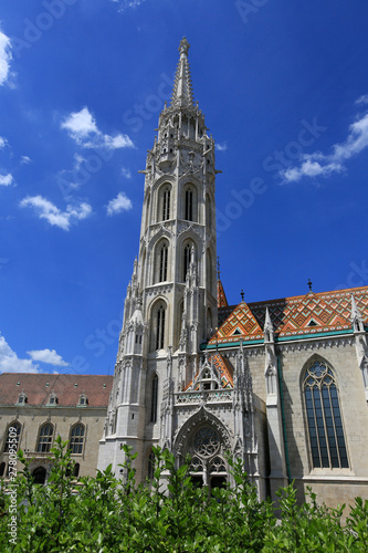 Photography Matthias Church is a Roman Catholic church located in Budapest, in front of the