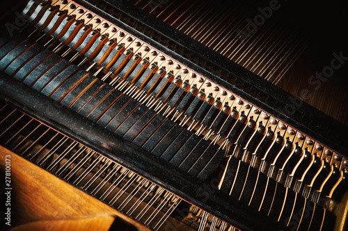 Old Piano Details