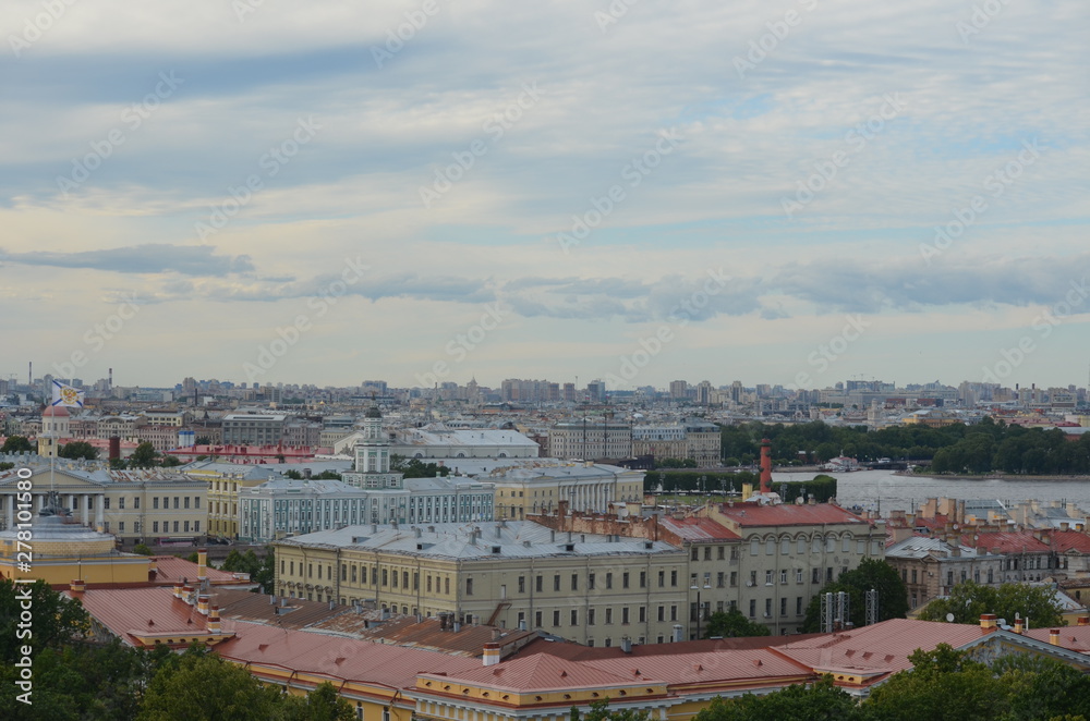 panoramic view of St.Peterburg