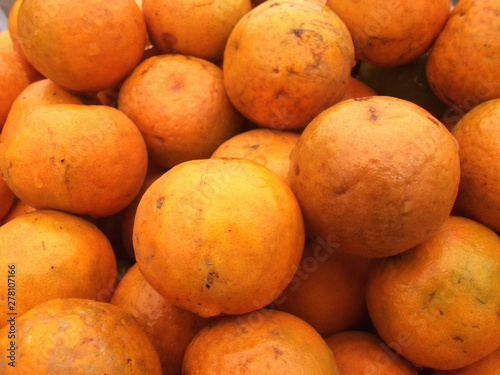 orange fruit bucket Bhutan