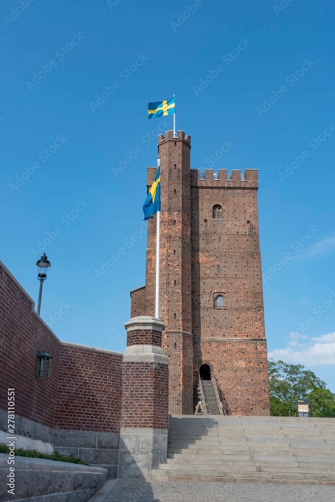 Karnan tower in Helsingborg in Sweden