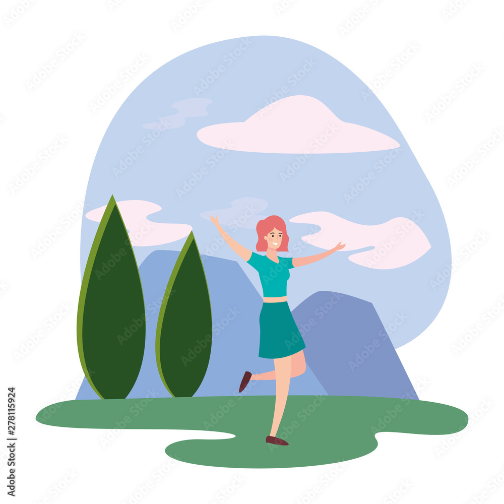 happy young people woman outdoors happy young people woman outdoors