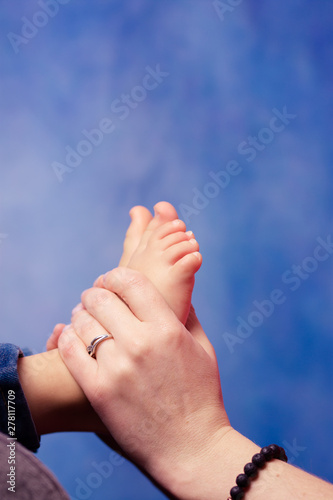 Baby feet masage