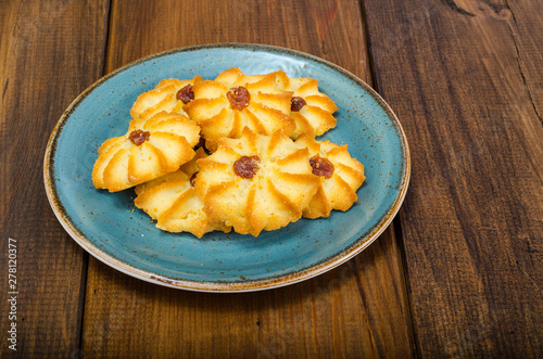 Delicious soft cookies with jam