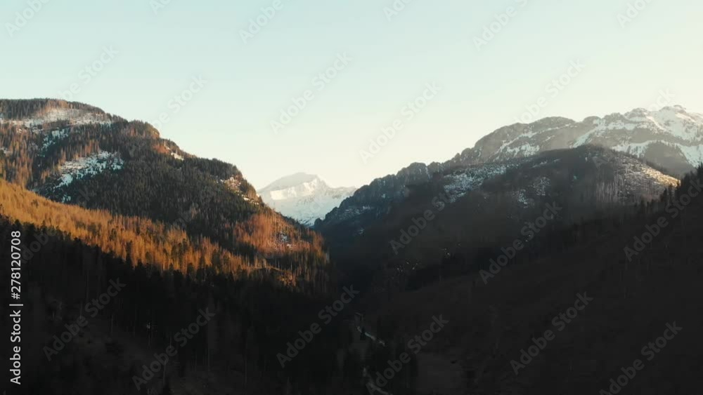 Panoramic view of mountains Panoramic view of mountains
