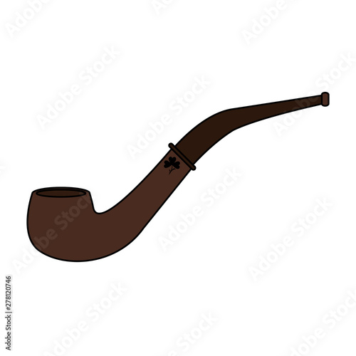 tobacco pipe smoke classic cartoon