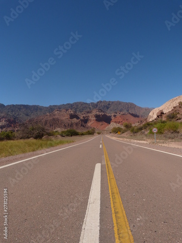 road in mountains