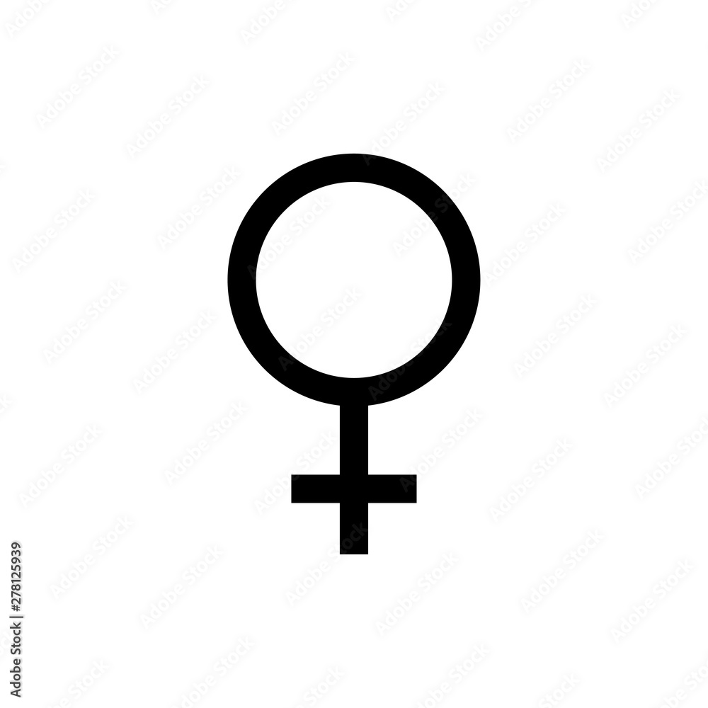 Gender, male, female, sign symbol icon vector illustration Gender, male, female, sign symbol icon vector illustration