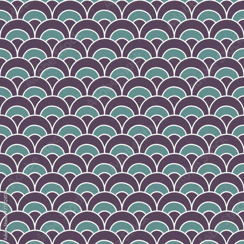 Fish Scale Pattern Graphic Background
