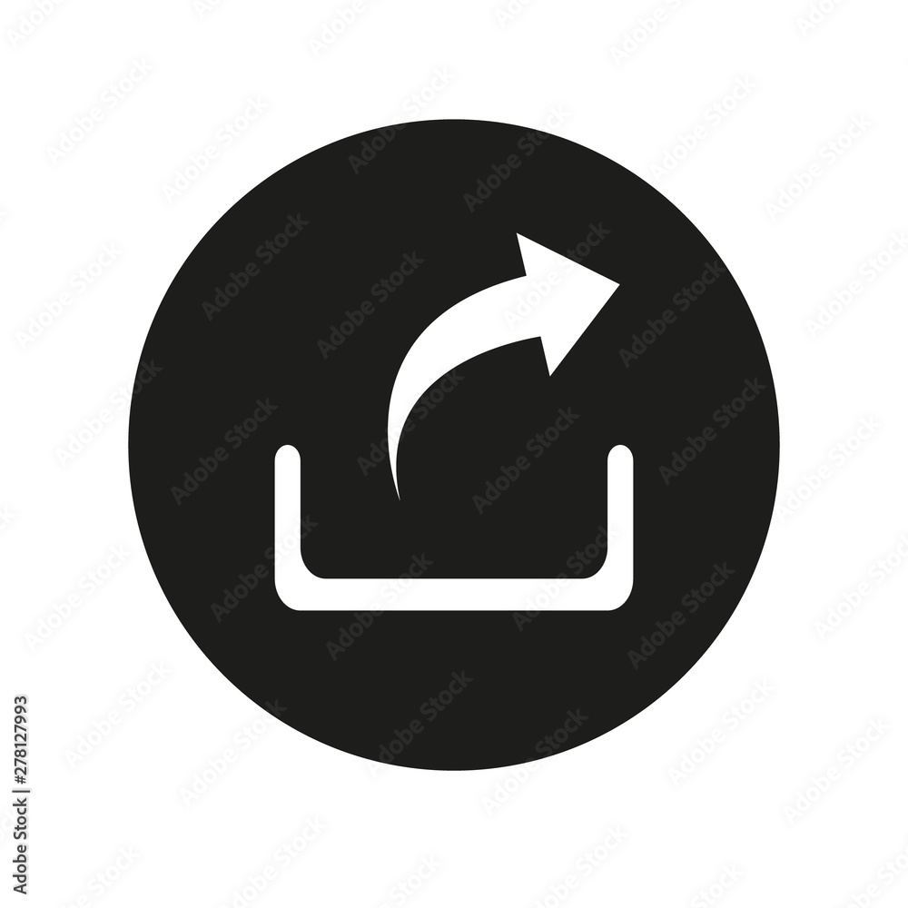 Share icon in trendy flat style isolated on background. Share icon page symbol for your web site design Share icon logo, app, Share icon in trendy flat style isolated on background. Share icon page symbol for your web site design Share icon logo, app,