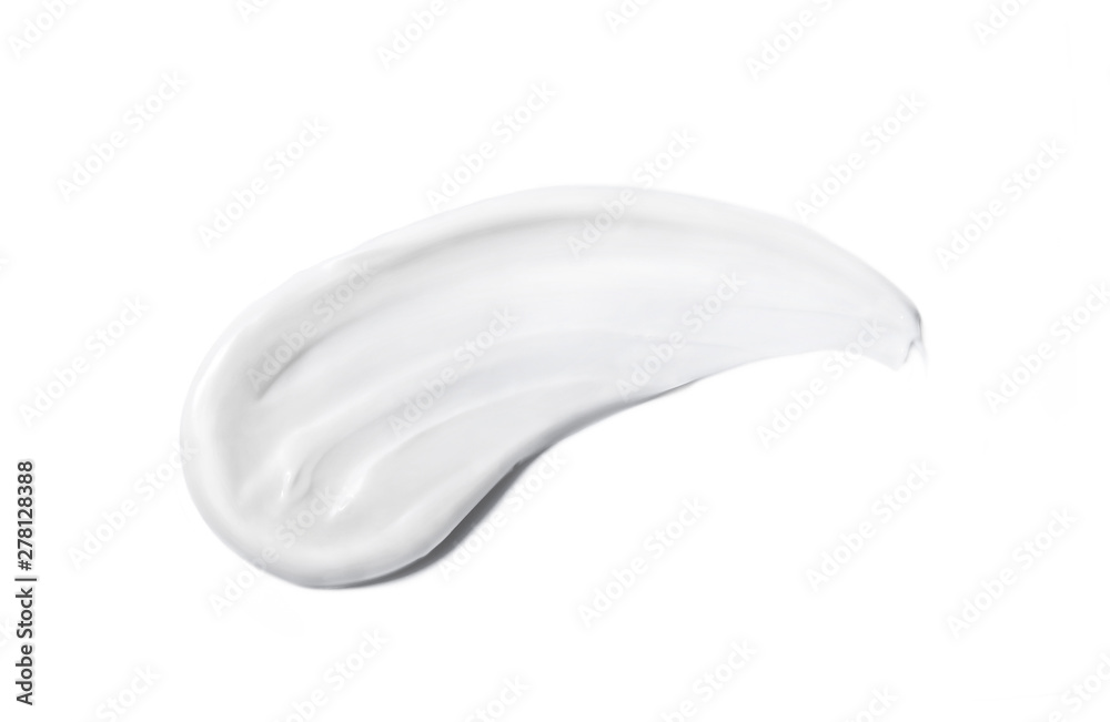 Cosmetic cream isolated on white 