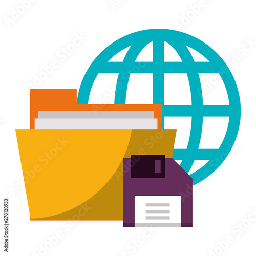 documents files system archives cartoon