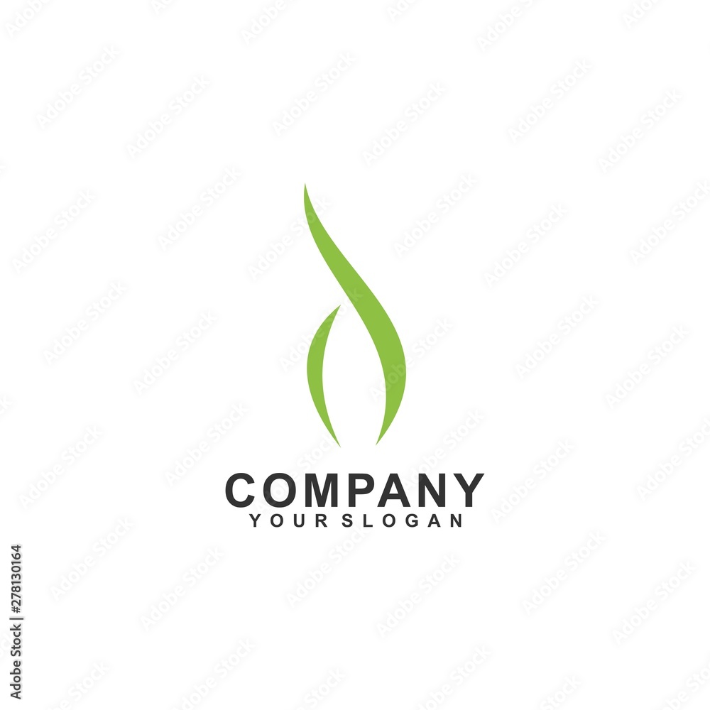 people logo template, healthy design vector, eco