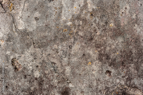 Texture of a concrete wall with cracks and scratches which can be used as a background