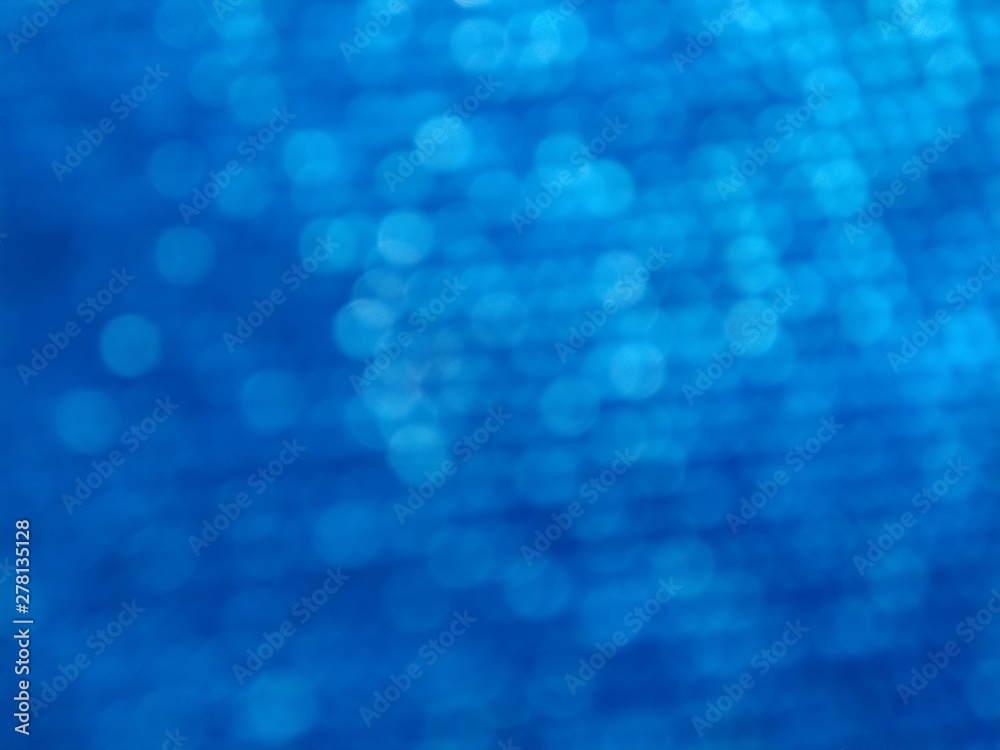 glitter on light blue background