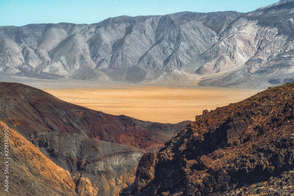 Death Valley Mountains. Death Valley National Park, California